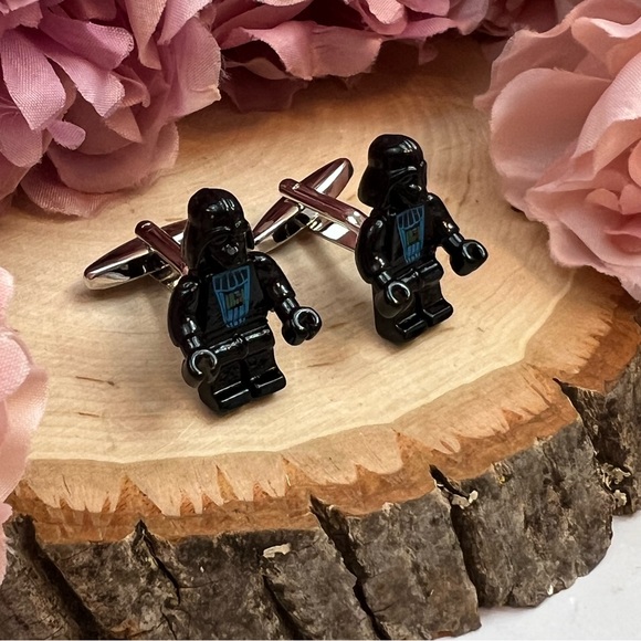Star Wars Darth Vader Lego Cufflinks - Picture 5 of 16